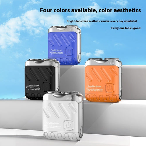 Men's Portable Mini Rotary Electric Shaver